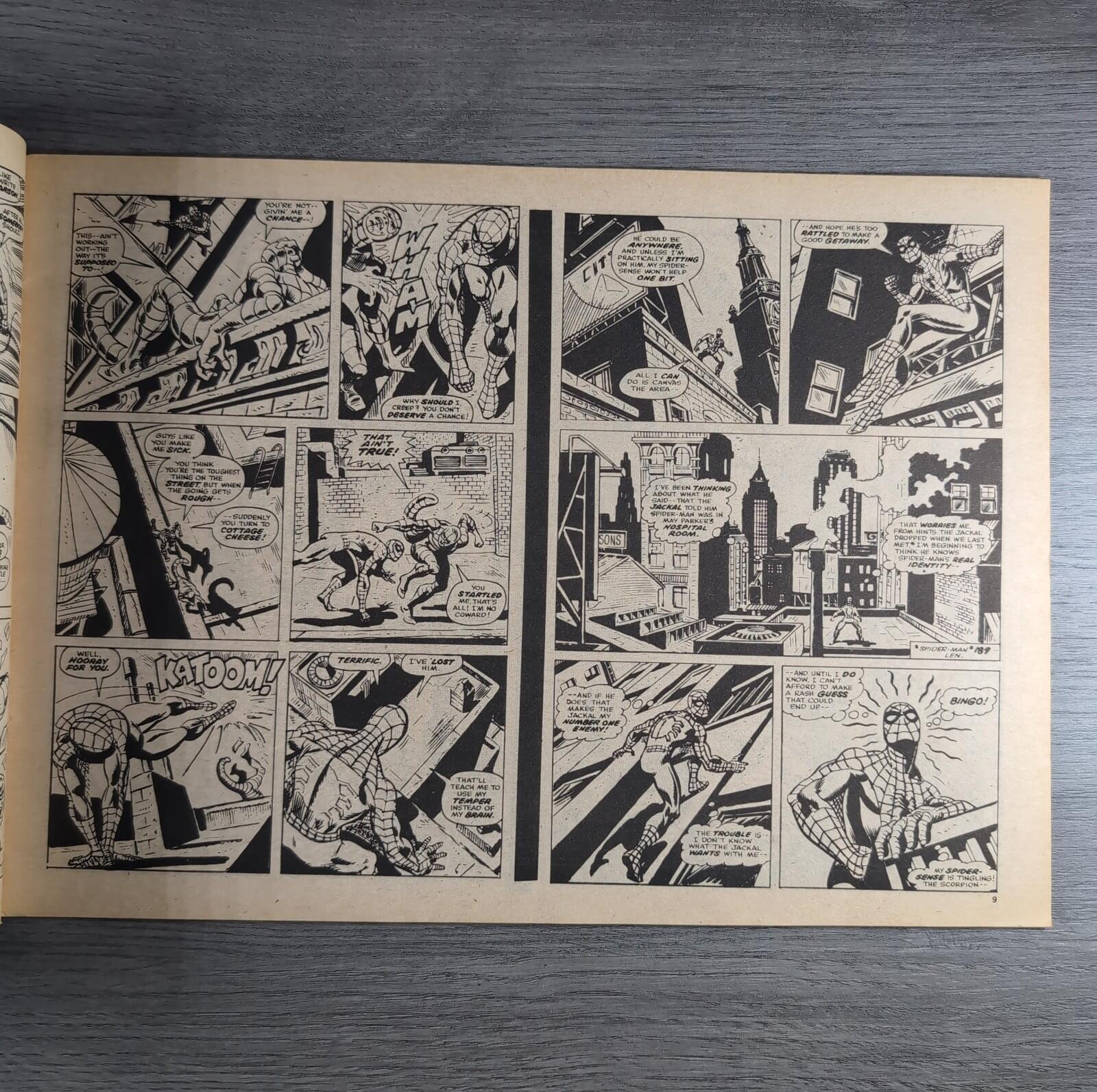 Super Spider-Man With The Super Heroes No. 195 Marvel Comics 3rd November 1976