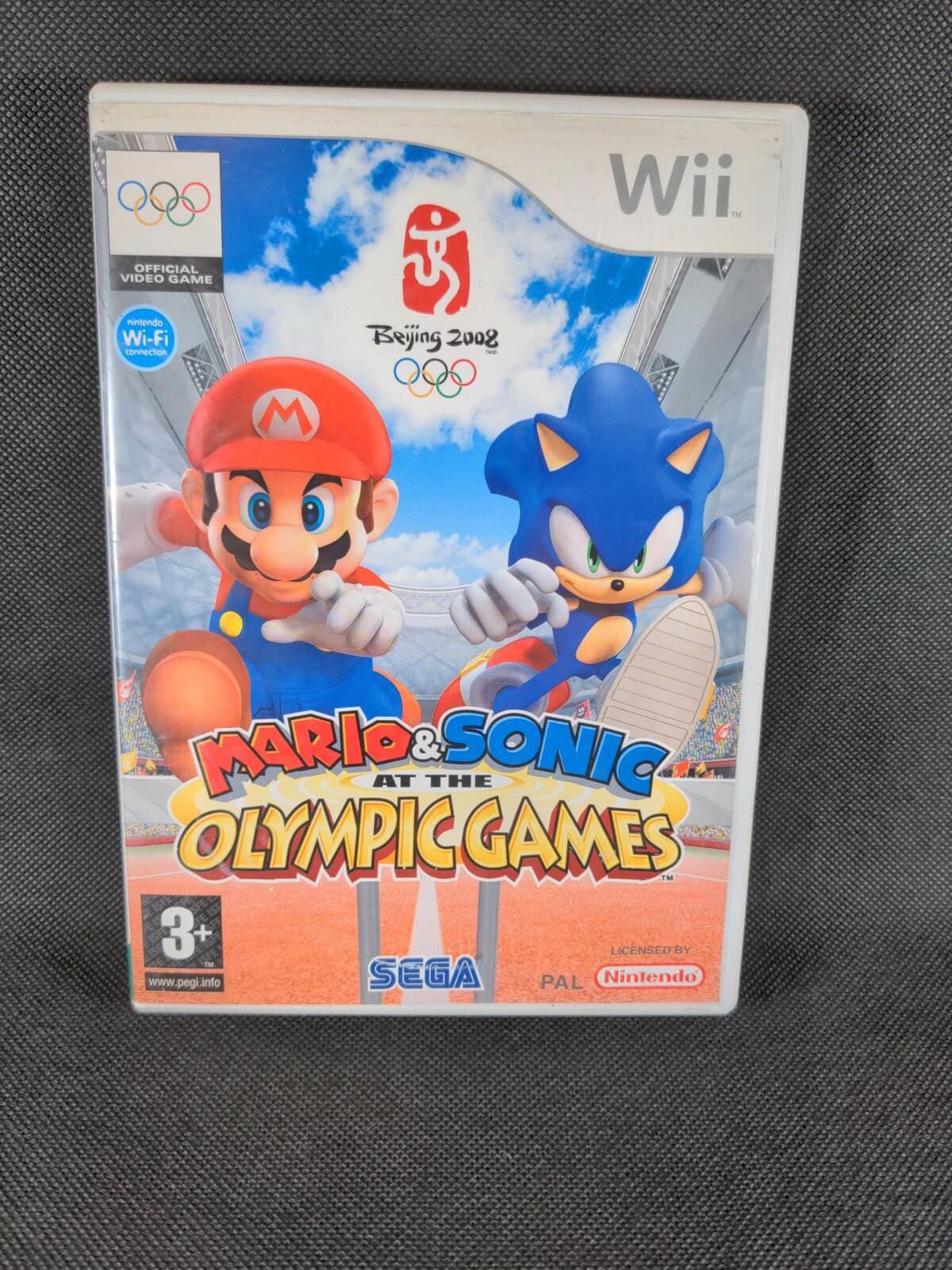 Mario and Sonic At The Olympic Games Beijing 2008 Nintendo Wii Game
