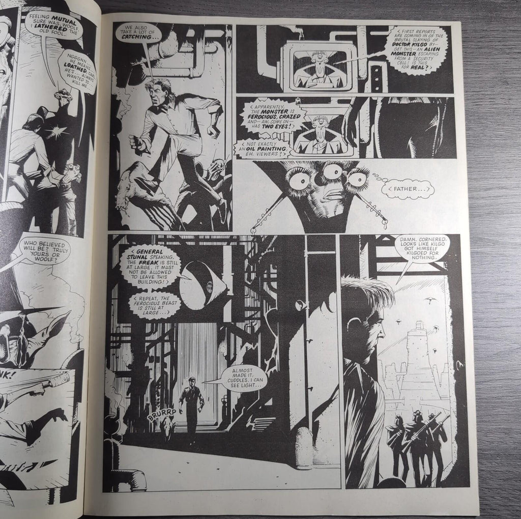 2000AD Prog 544 Featuring Judge Dredd 17th October 1987 Vintage Comic