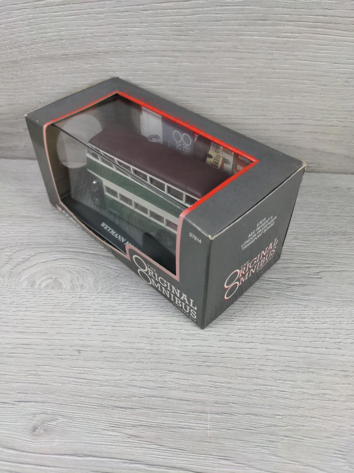 Corgi - Original Omnibus AEC Regent II London Passenger Transport No 97814