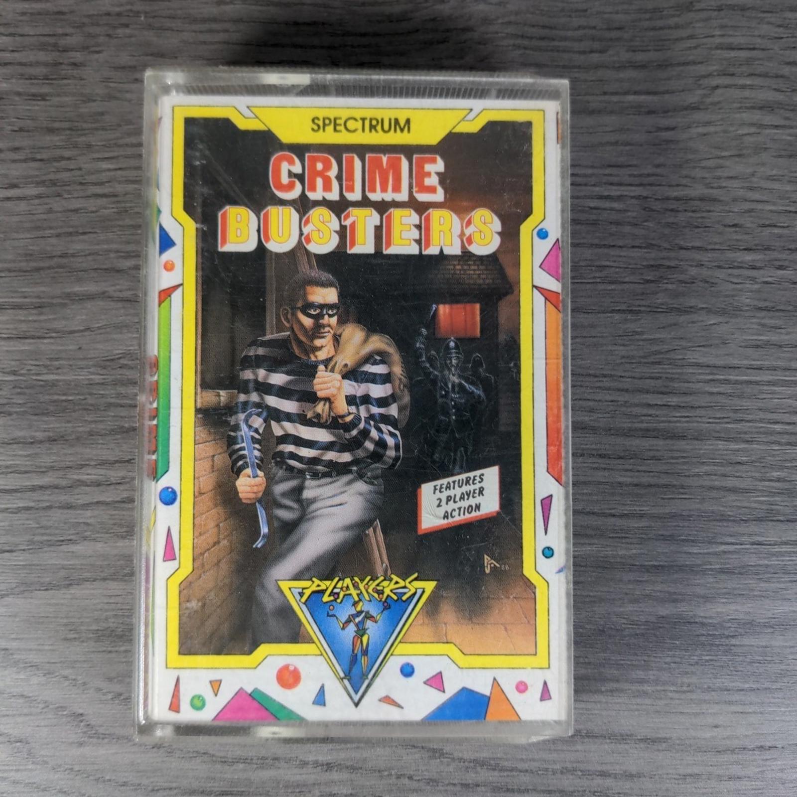 Crime Busters ZX Spectrum 48/128K Game Cassette Players Tested & Working