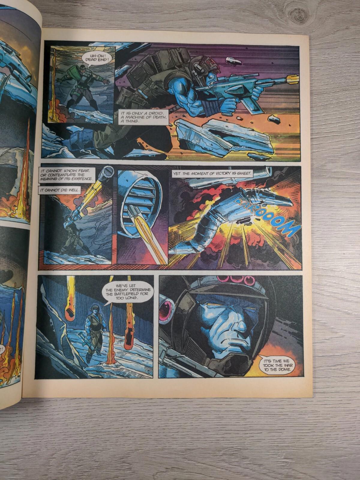 2000AD Featuring Judge Dredd Prog 738 July 1991 Vintage Comic - Retrorama UK