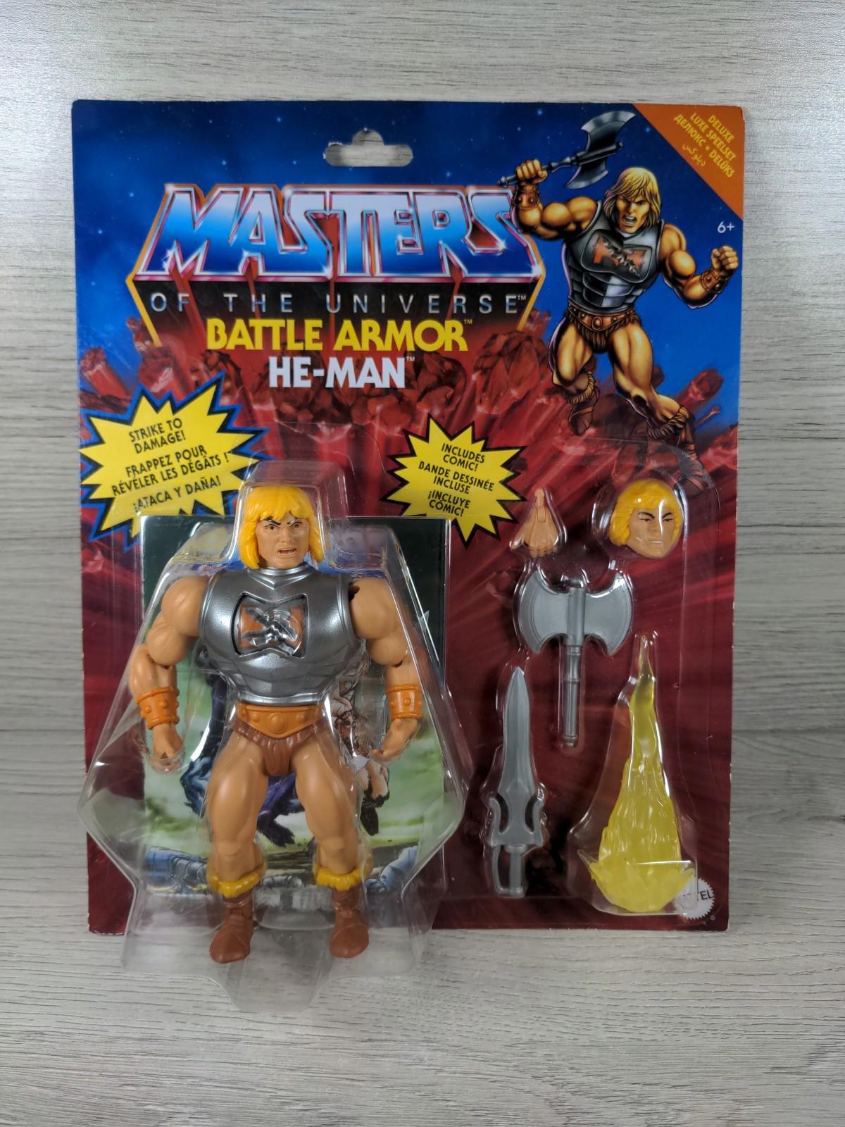 Masters of the Universe Origins MOTU He-Man Battle Armor Figure