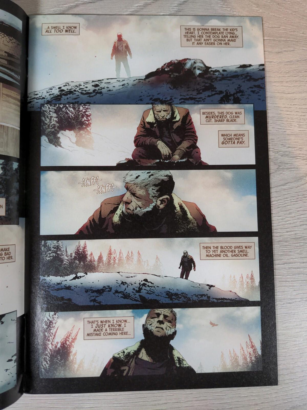 Marvel Comics Old Man Logan Issue No 6 Lemire - Sorrentino - Maiolo 2016 - Retrorama UK