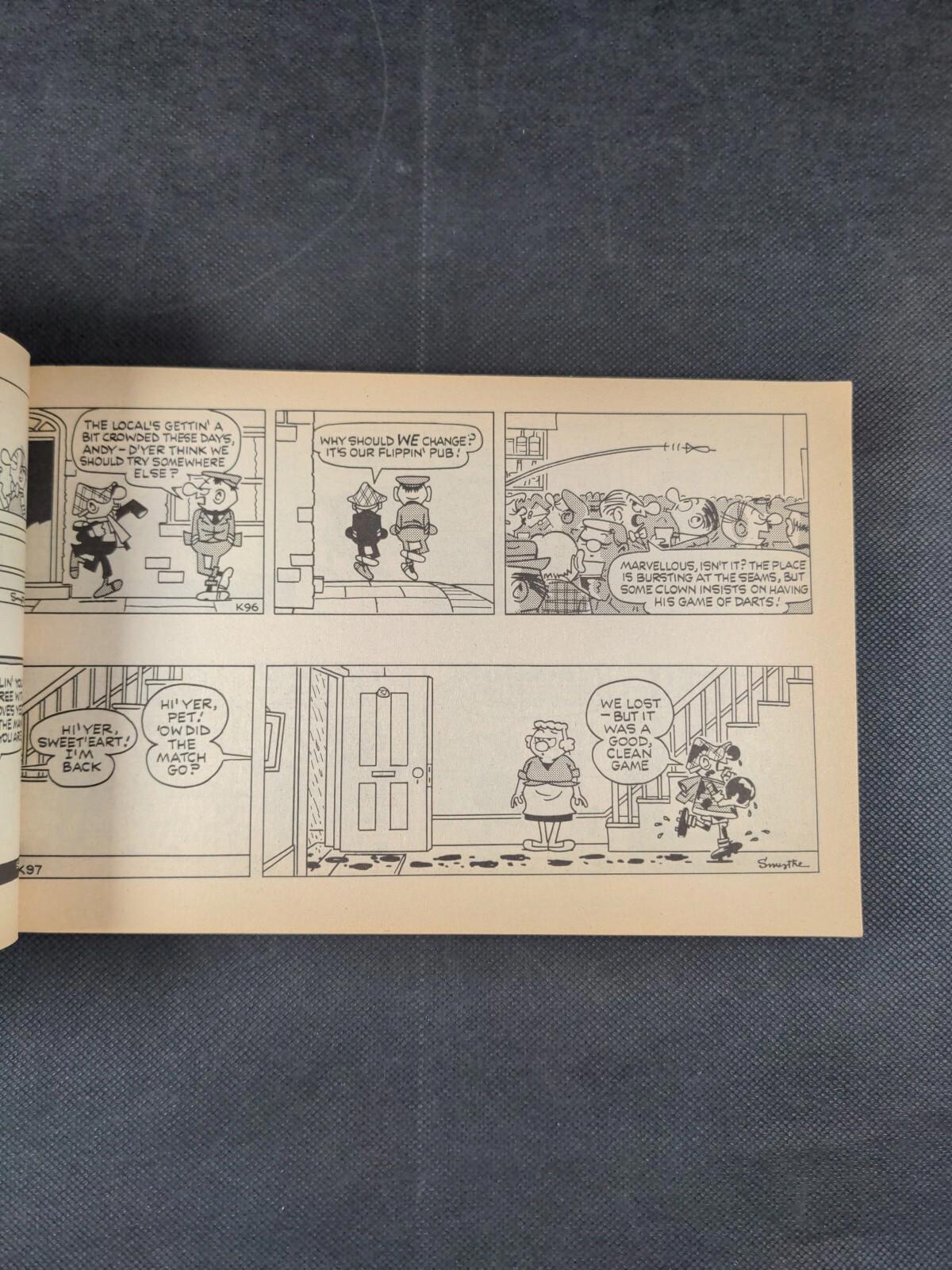 The World of Andy Capp Bumper Christmas Issue 1981 By Reg Smythe Paperback Book