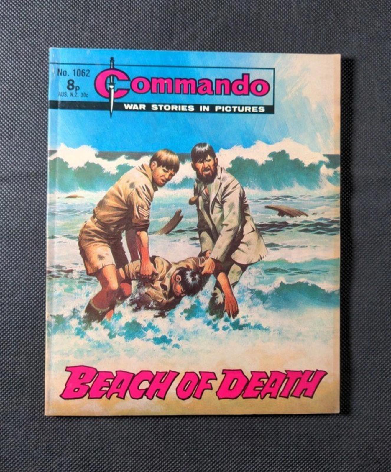 Commando Comic Issue Number 1062 Beach Of Death - Retrorama UK