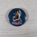 Bruce Lee Vintage Pin Badge Martial Arts Films - Retrorama UK