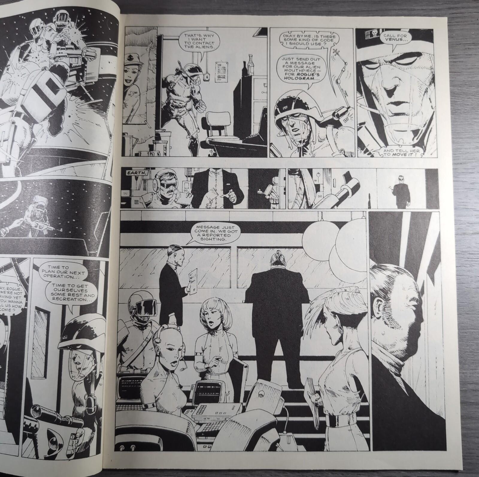 2000AD Prog 569 Featuring Judge Dredd 9th April 1988 Vintage Comic