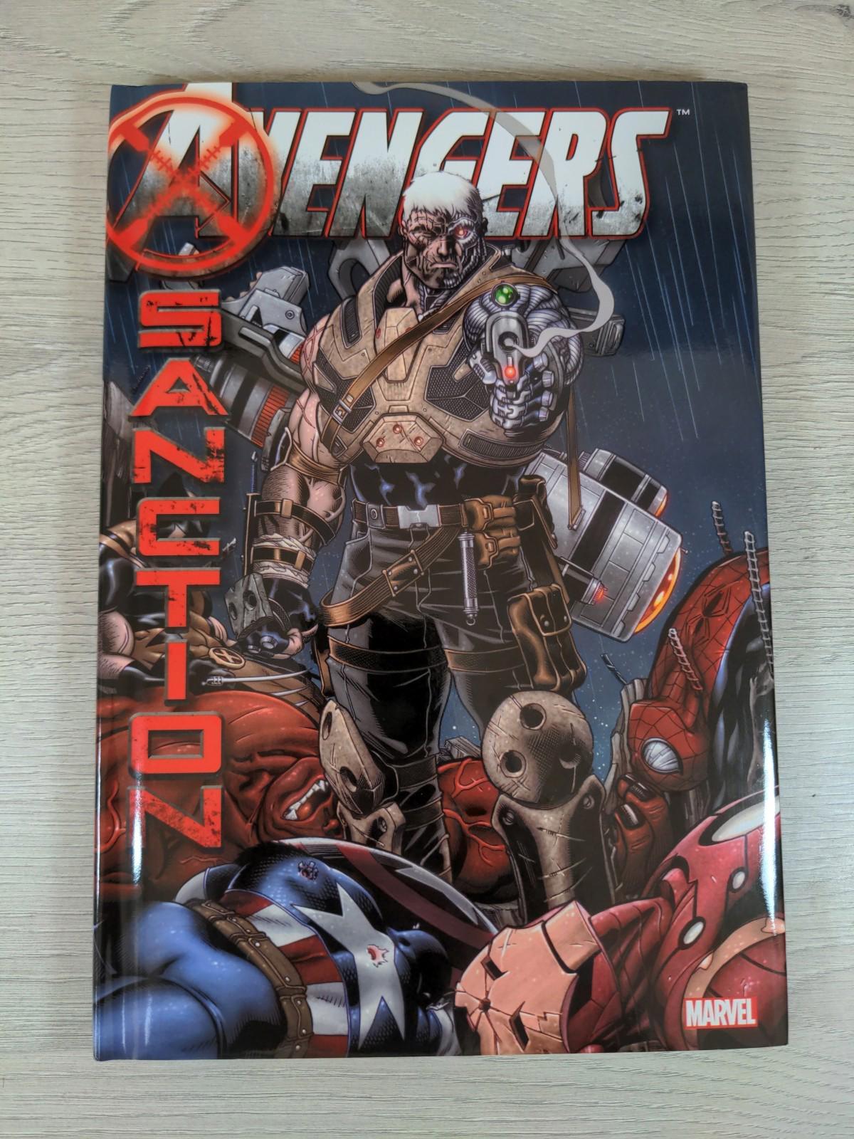 Marvel Avengers: X-Sanction by Jeph Loeb Hardcover 2012 Graphic Novel