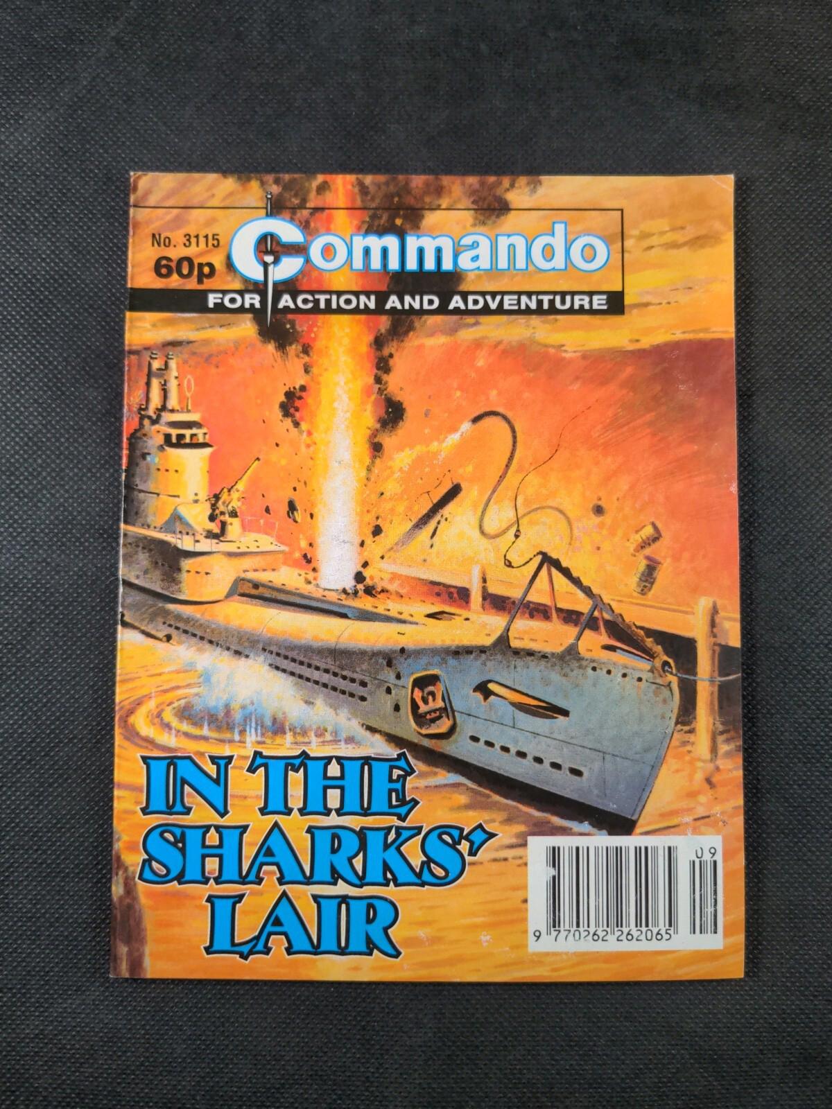 Commando Comic Issue Number 3115 In The Sharks Lair
