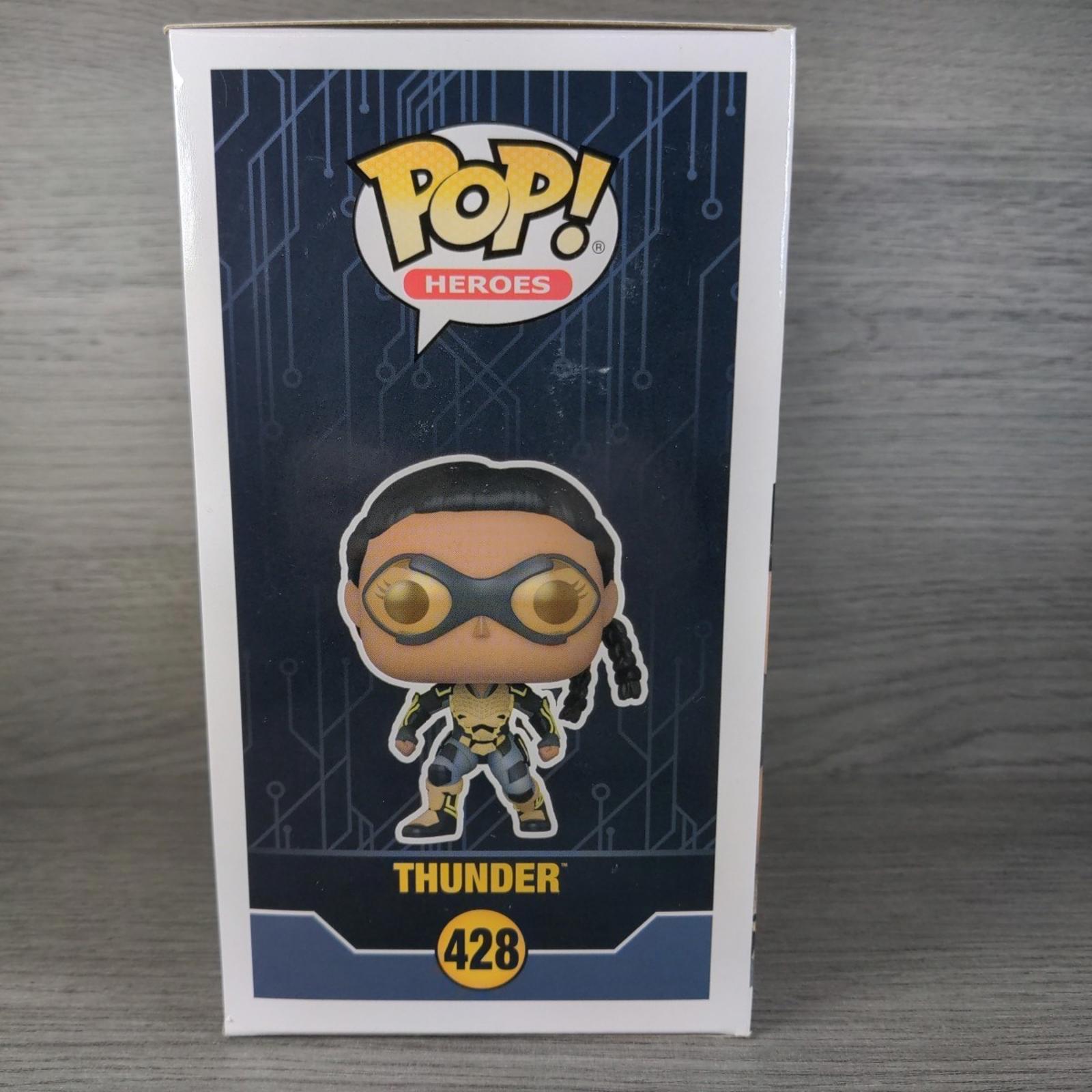 Funko Pop! Heroes Black Lightning Thunder #428 Vinyl Figure - Retrorama UK
