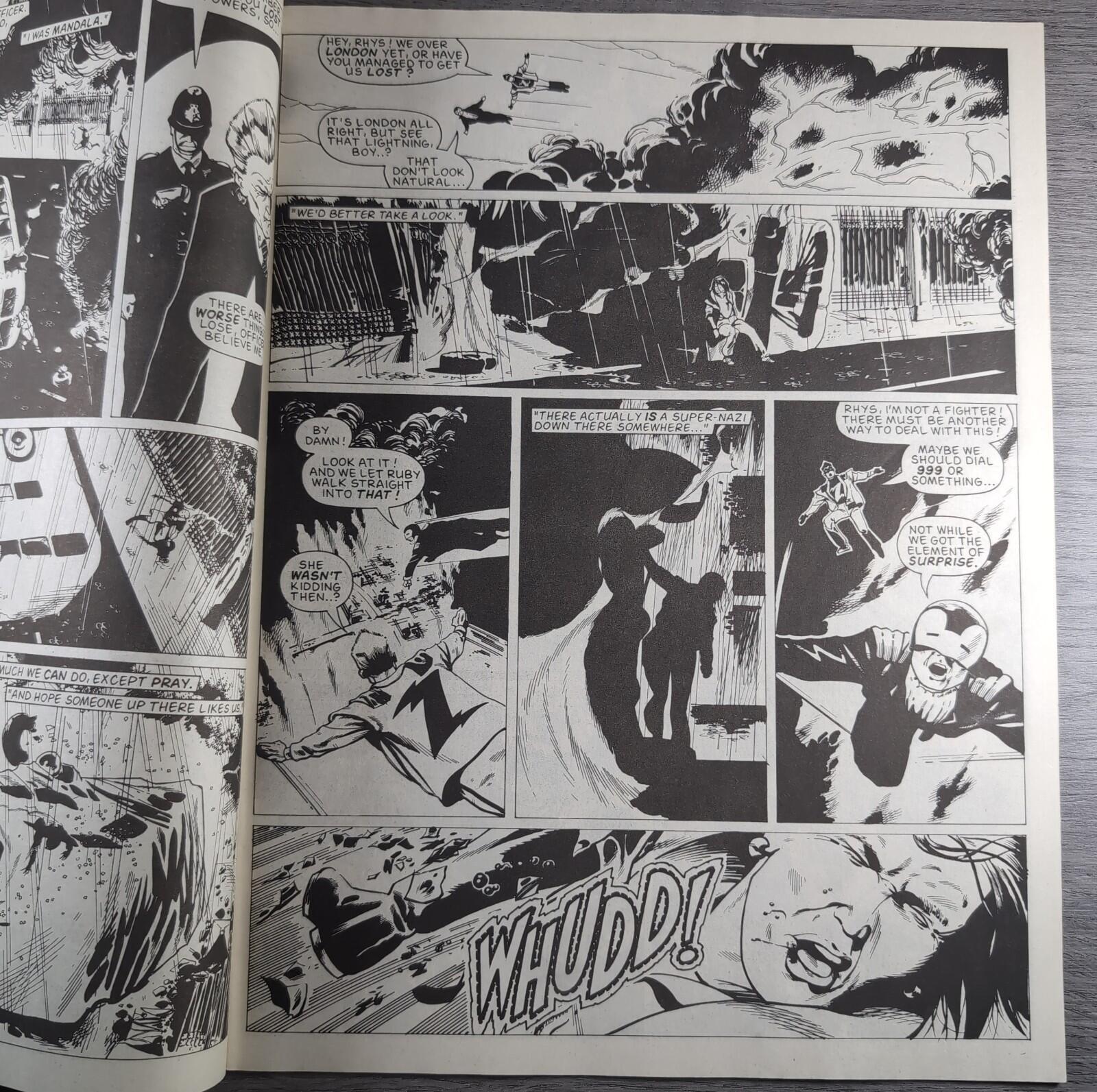 2000AD Prog 545 Featuring Judge Dredd 24th October 1987 Vintage Comic