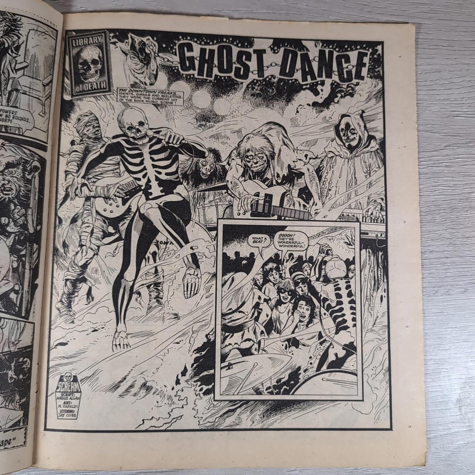 Scream! Comic Issue Number 11 2nd June 1984