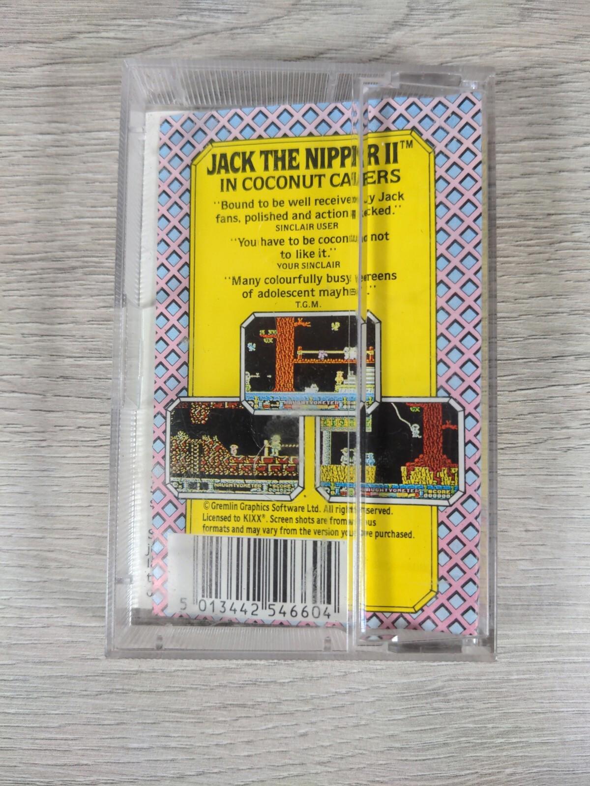 Jack The Nipper II ZX Spectrum 48K 128K Game Cassette Tested & Working - Retrorama UK