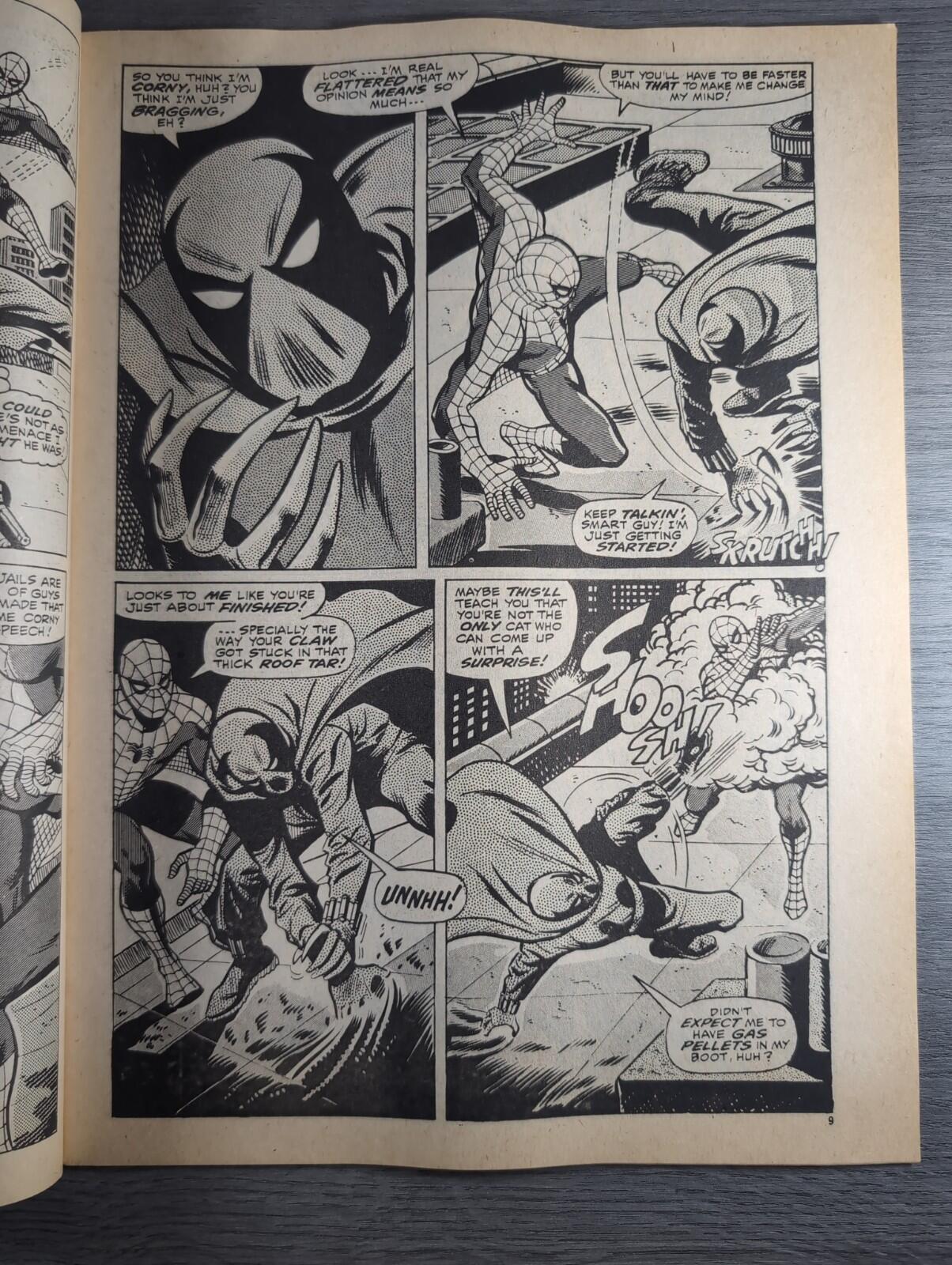 Spider-Man Comics Weekly No 97 Marvel Comics UK 21st December 1974 Vintage Comic