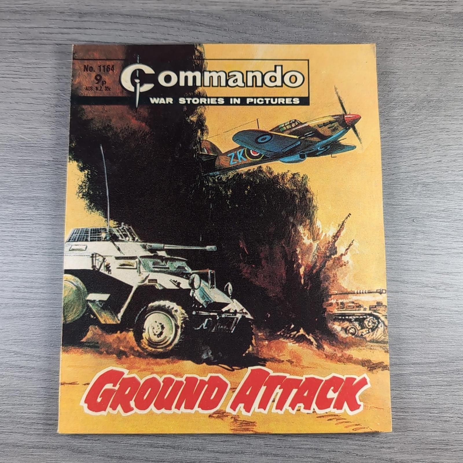 Commando Comic Issue Number 1164 Ground Attack