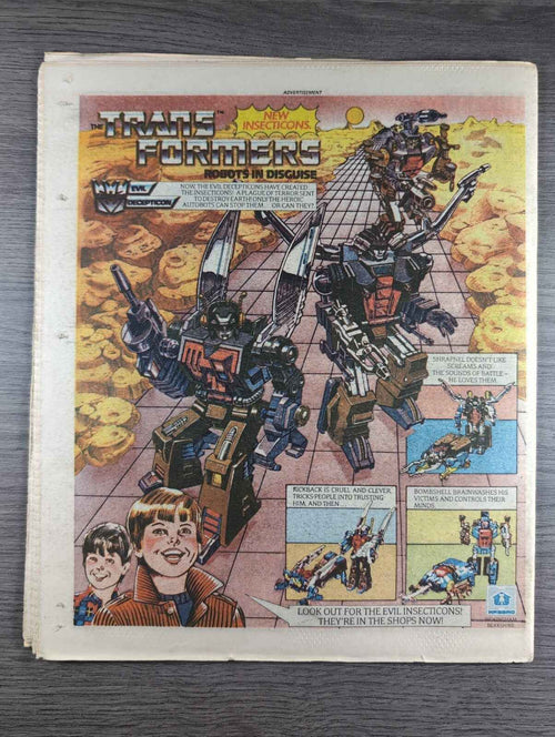 2000AD Prog 416 Featuring Judge Dread Comic 4th May 1985 Vintage Retro Comic