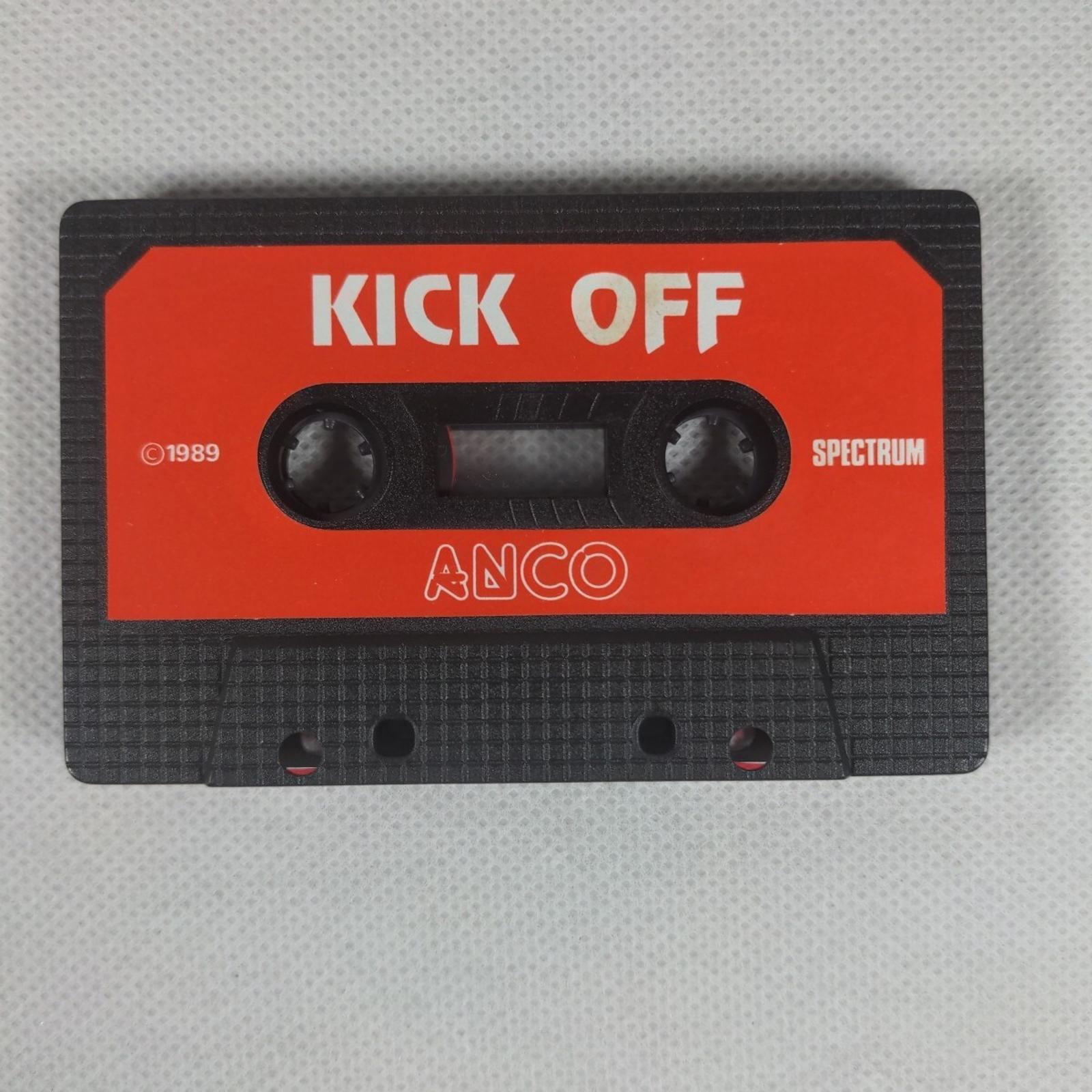 Kick Off ZX Spectrum 48K 128K Video Game Cassette Tested & Working