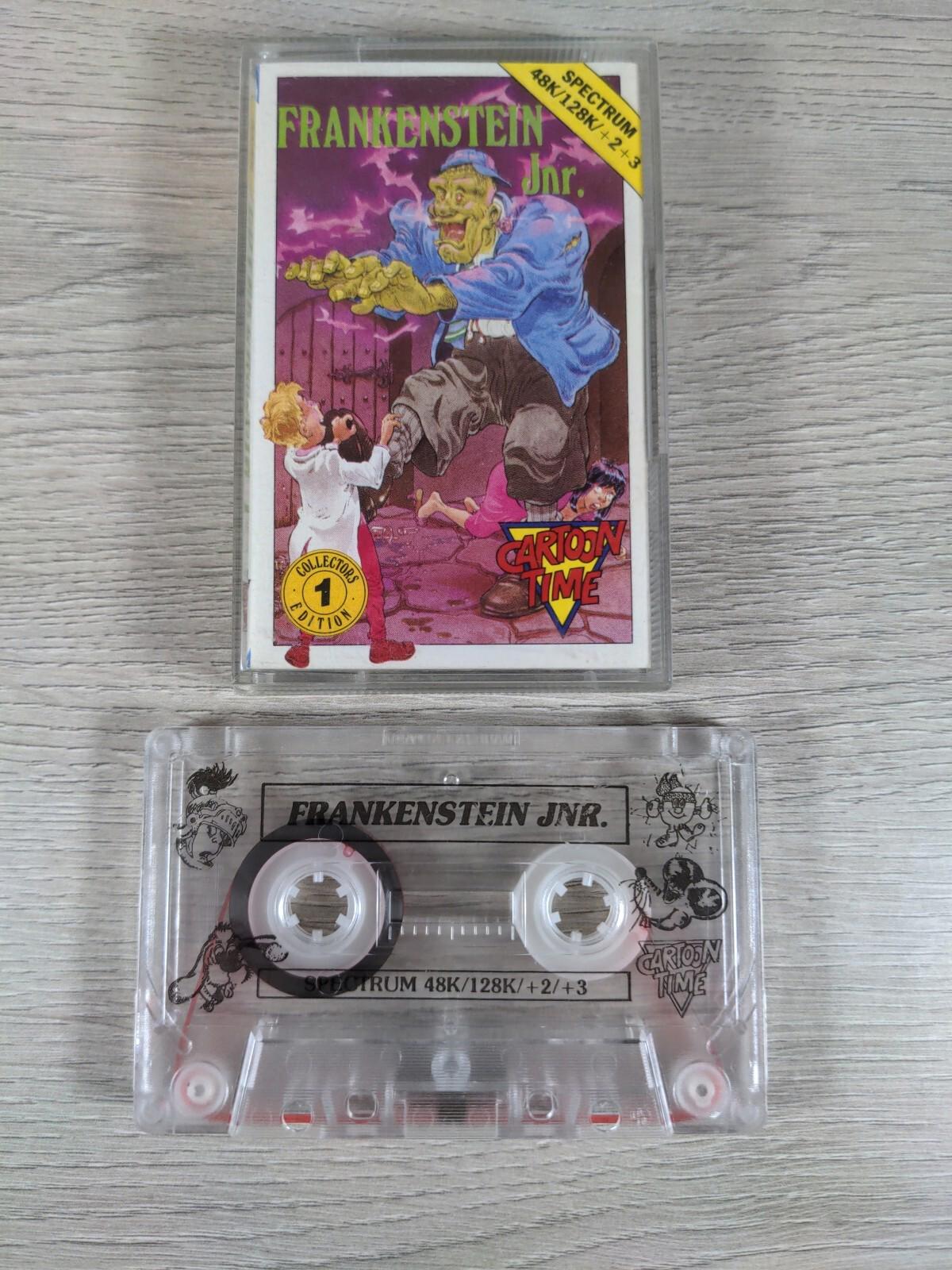 Frankenstein Jnr ZX Spectrum 48K 128K Game Cassette Tested & Working