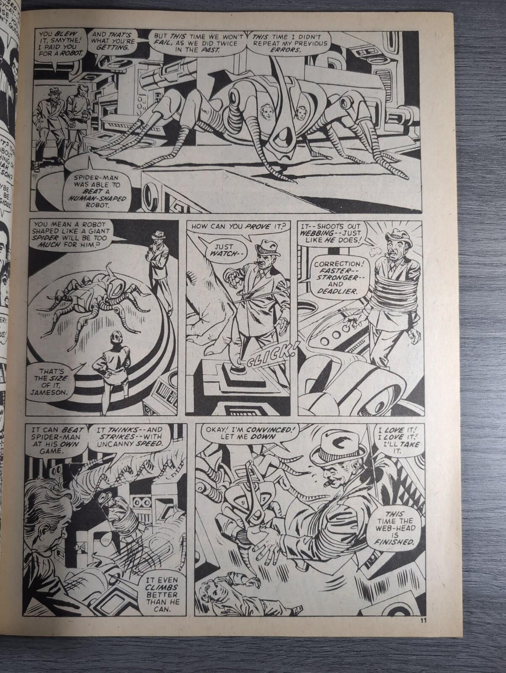 Spider-Man Comics Weekly No148 Marvel Comics UK 13th December 1975 Vintage Comic