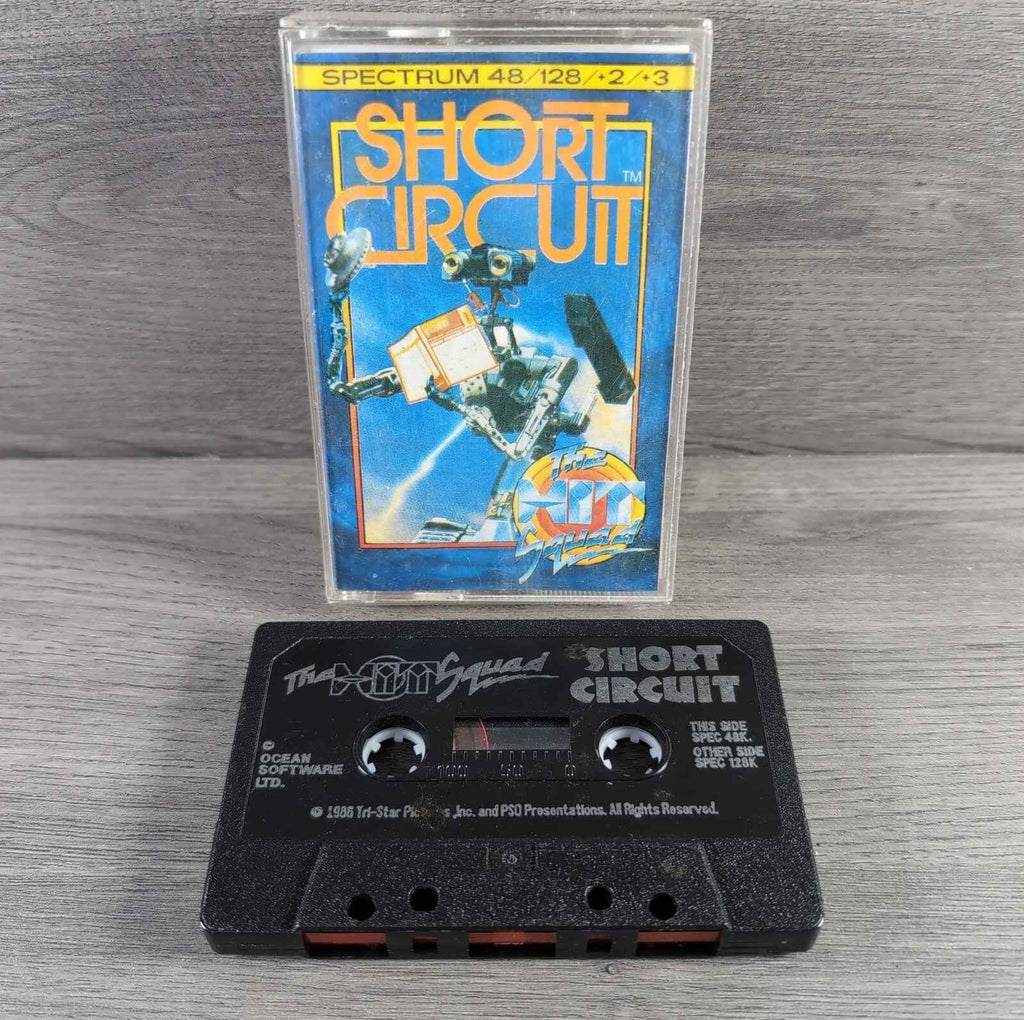 Short Circuit ZX Spectrum 48/128K Game Tested & Working Vintage Retro Video Game