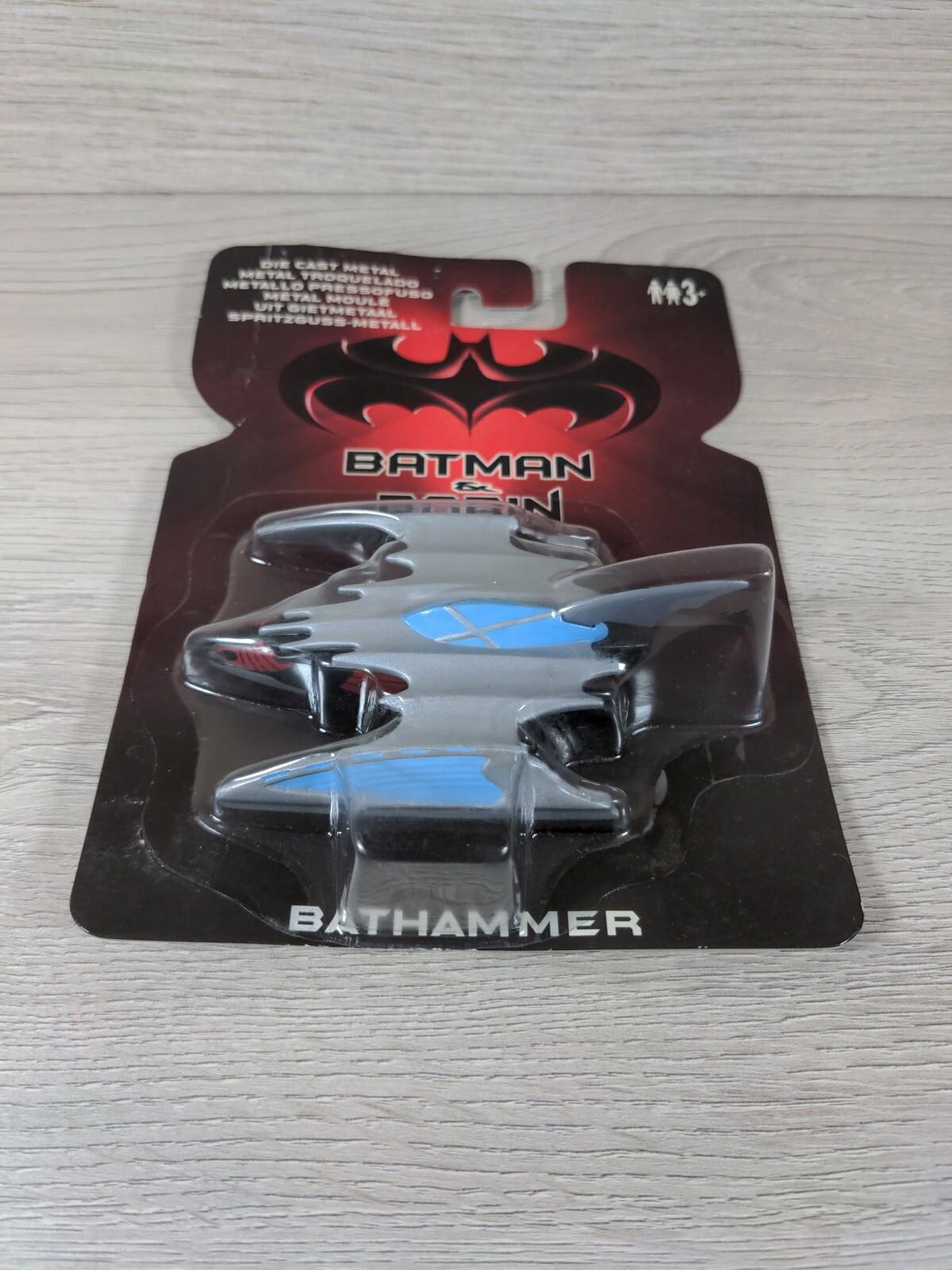 Batman & Robin Die-Cast Bathammer Kenner Vintage 1997 Unopened & Sealed On Card