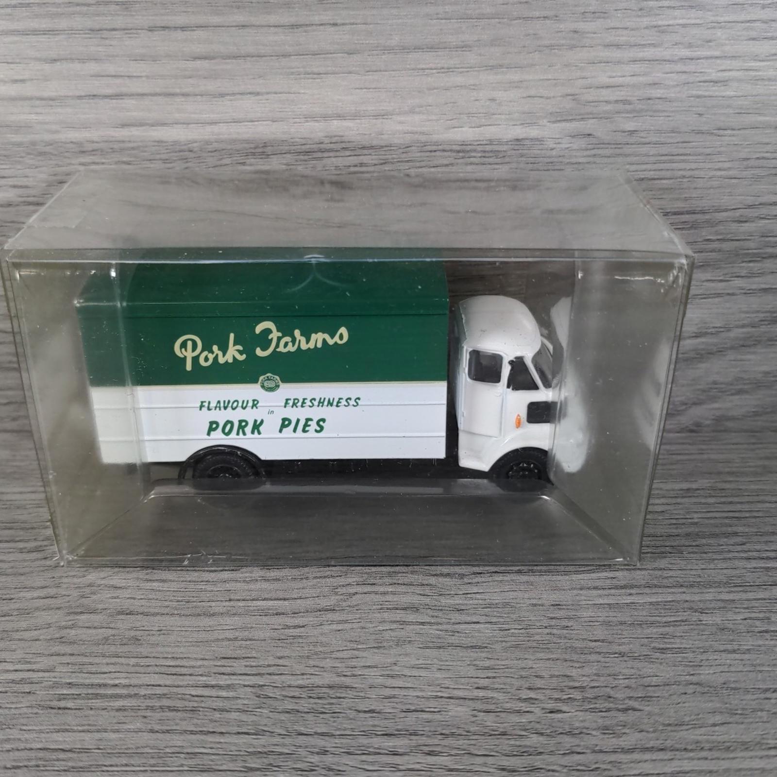 Base Toys Ltd D40 Leyland FG Van Pork Farms 1:76 Scale Die-Cast Model