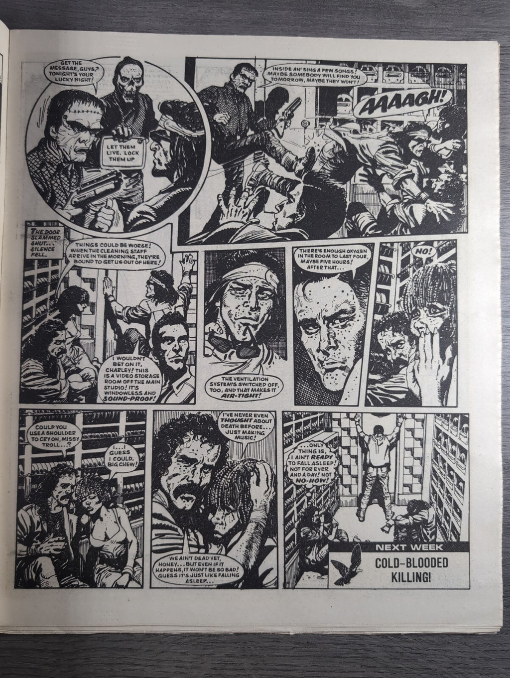 Eagle Comic Issue No. 209 22nd March 1986 Vintage Retro UK Comic