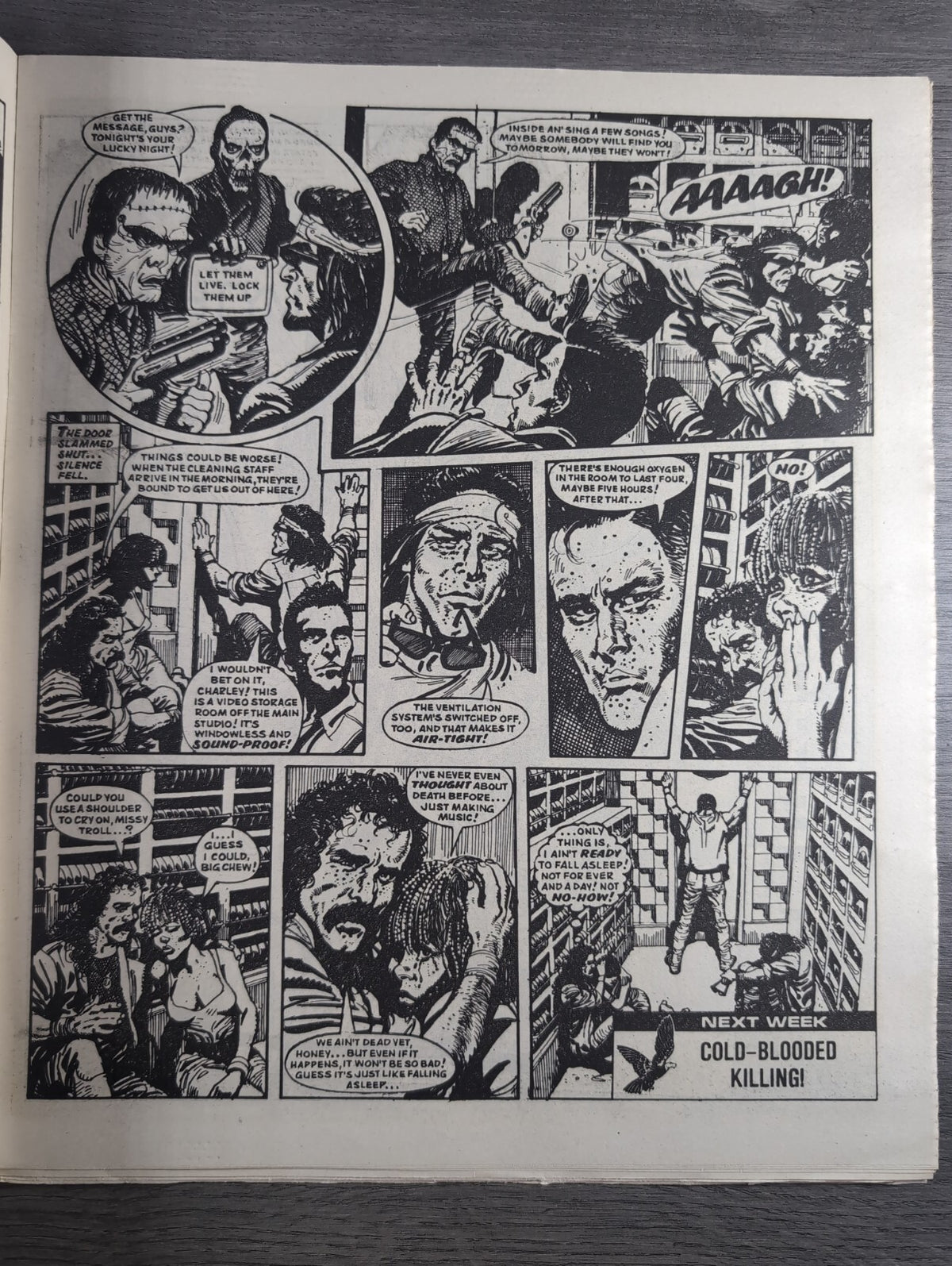 Eagle Comic Issue No. 209 22nd March 1986 Vintage Retro UK Comic