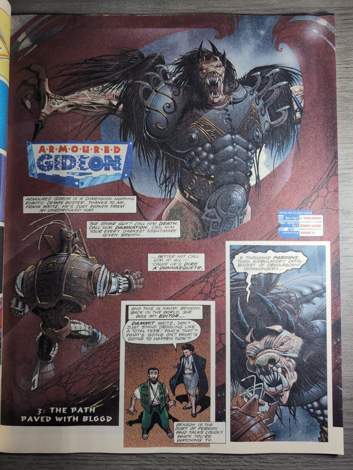 2000AD Prog 831 Featuring Judge Dredd Comic 17th April 1993 Vintage Retro Comic