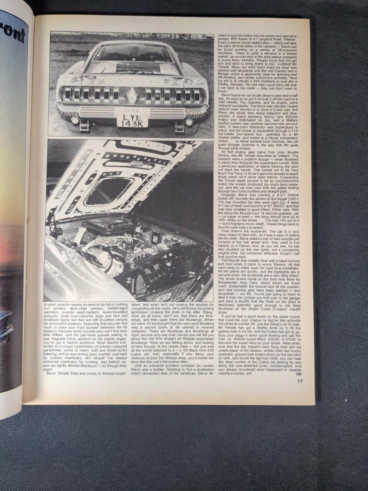 Custom Car Magazine Issue December 1978 Vintage Magazine - Retrorama UK