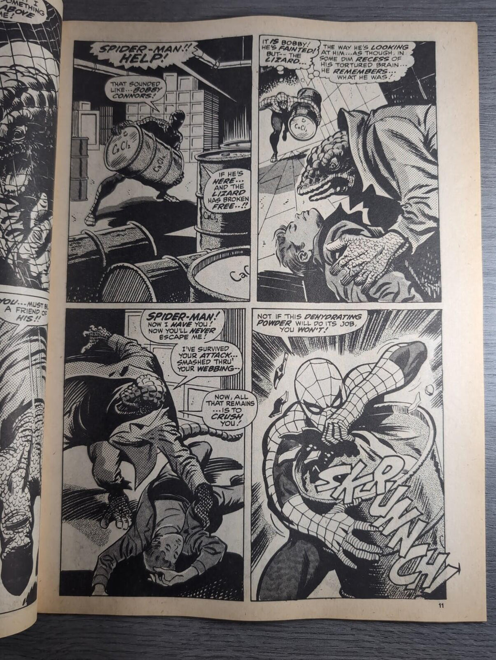 Spider-Man Comics Weekly No 95 Marvel Comics UK 7th December 1974 Vintage Comic
