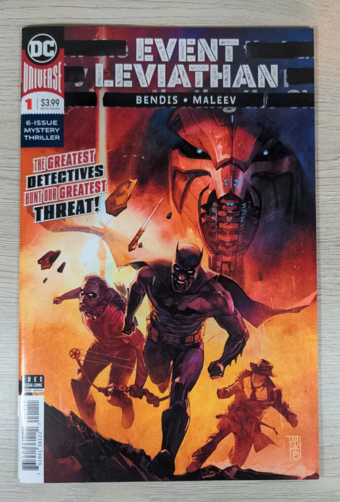 DC Universe: Event Leviathan Comic Issue No 1 2019  6 Issue Mystery Thriller