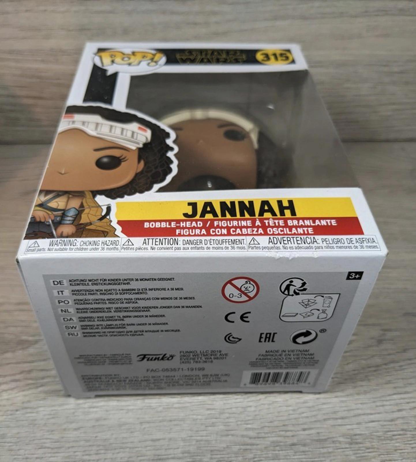 Funko Pop Star Wars Jannah No 315 Vinyl Toy Figure - Retrorama UK