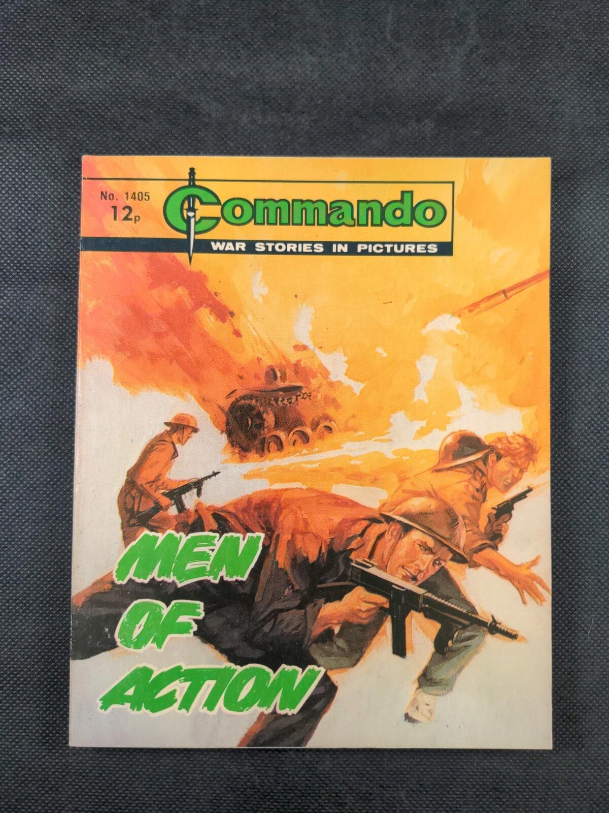 Commando Comic Issue Number 1405 Men Of Action - Retrorama UK