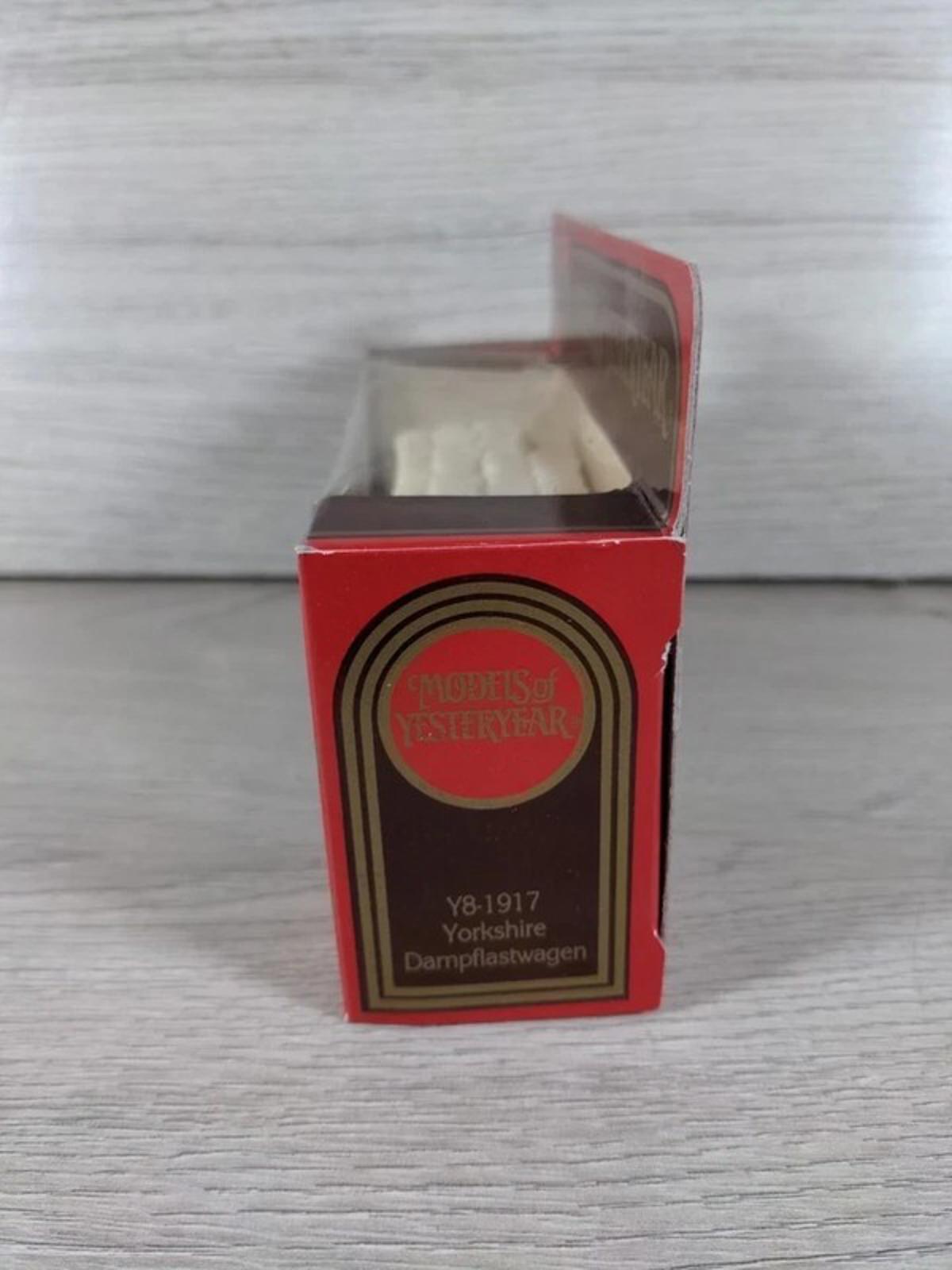 Matchbox Models of Yesteryear Y-8 1917 Yorkshire Steam Wagon Diecast Model - Retrorama UK