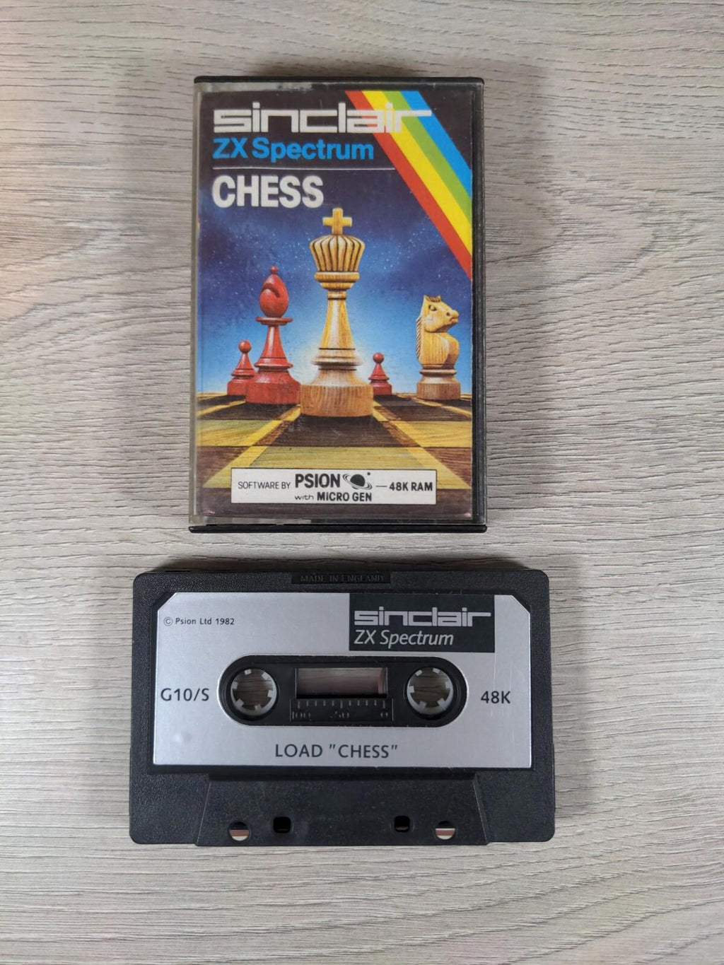 Chess ZX Spectrum 48K Video Game Cassette Tested & Working