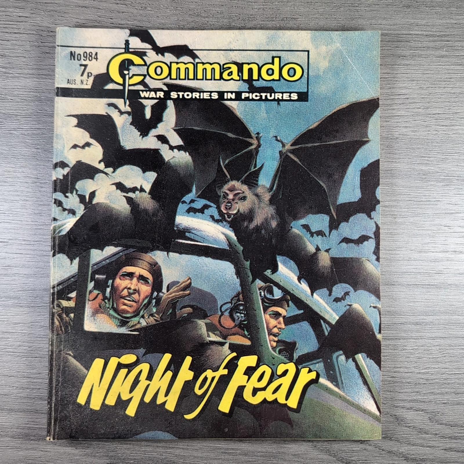 Commando Comic Issue Number 984 Night Of Fear