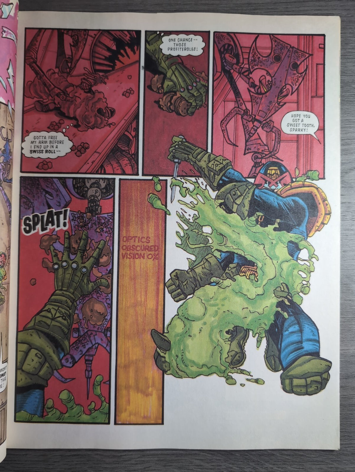 2000AD Prog 822 Featuring Judge Dredd Comic 13th Feb 1993 Vintage Retro Comic
