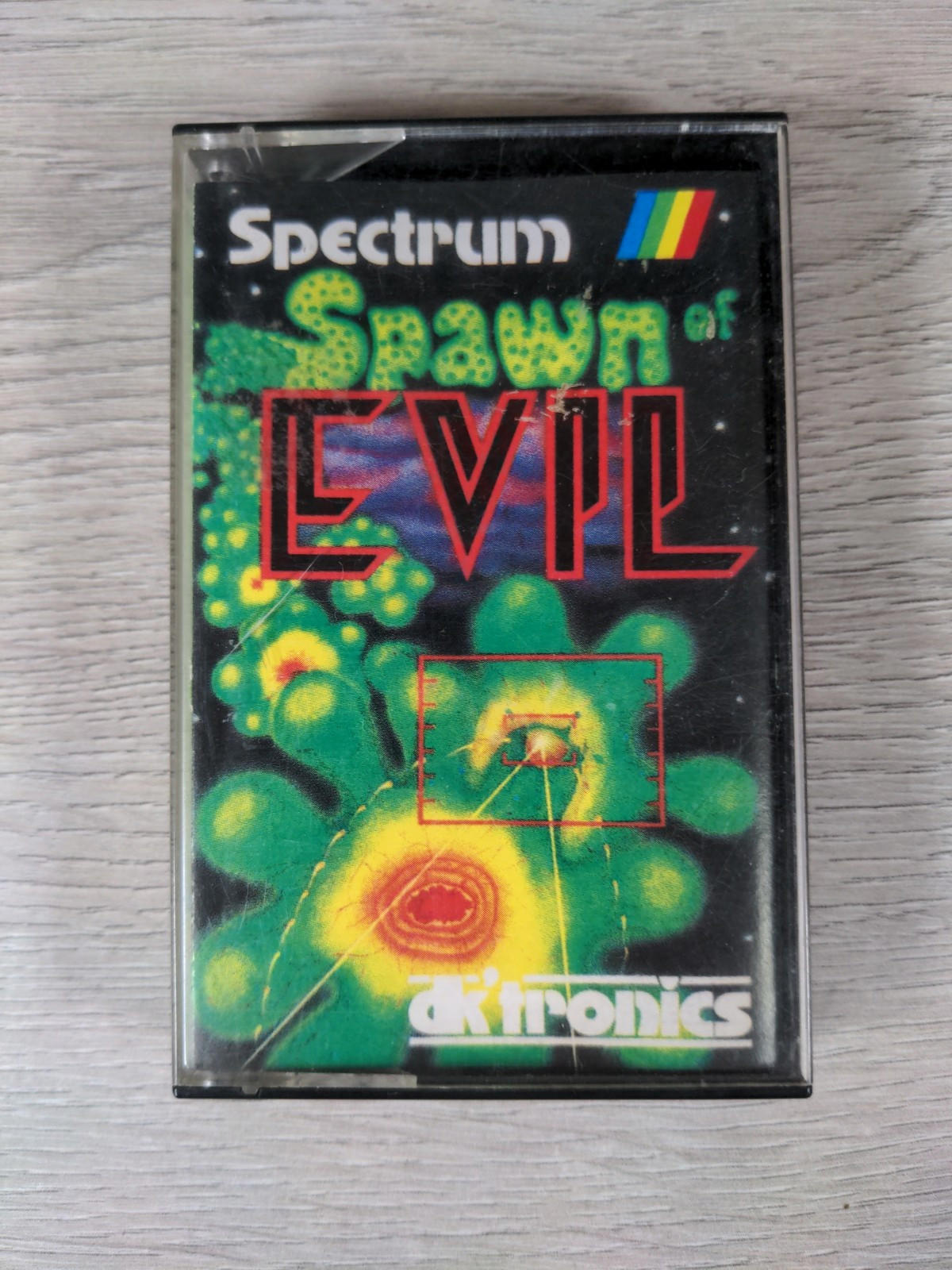 Spawn of Evil ZX Spectrum 16K 48K Game Cassette Tested & Working - Retrorama UK