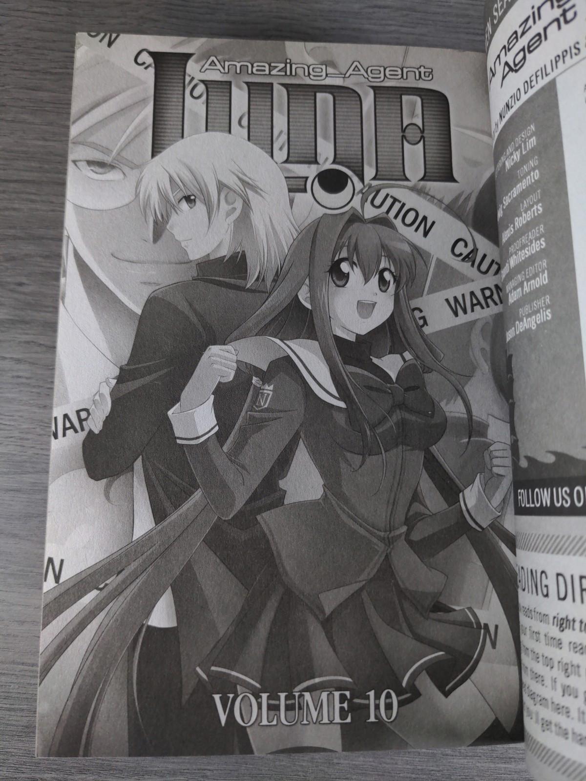 Amazing Agent Luna Omnibus 5 by Nunzio DeFilippis Manga Paperback 2015 - Retrorama UK