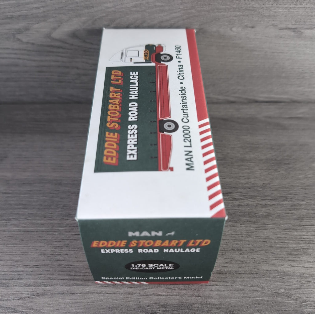 Atlas Editions Eddie Stobart Man L2000 Box Van Valarie Ann F1459 Die-Cast Model