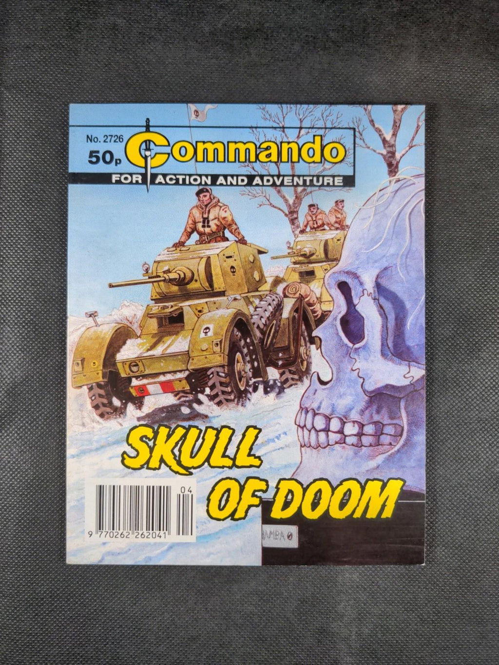 Commando Comic Issue Number 2726 Skull Of Doom - Retrorama UK
