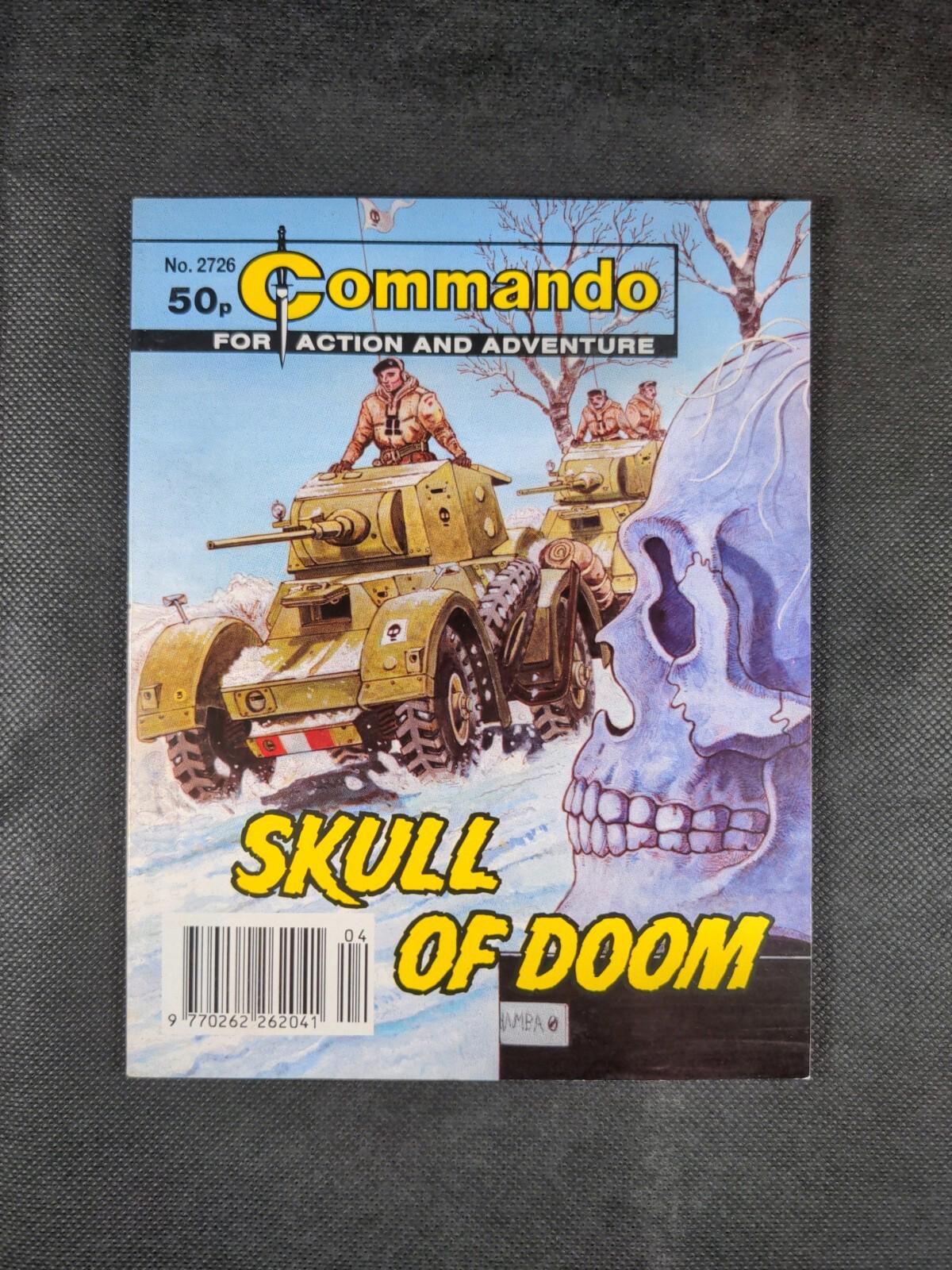 Commando Comic Issue Number 2726 Skull Of Doom - Retrorama UK