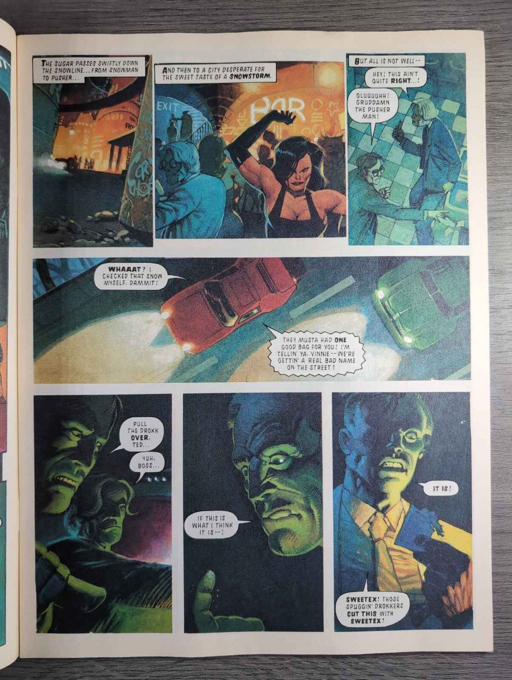 2000AD Comic Featuring Judge Dredd  Prog 819 23rd Jan 1993 Vintage Retro Comics