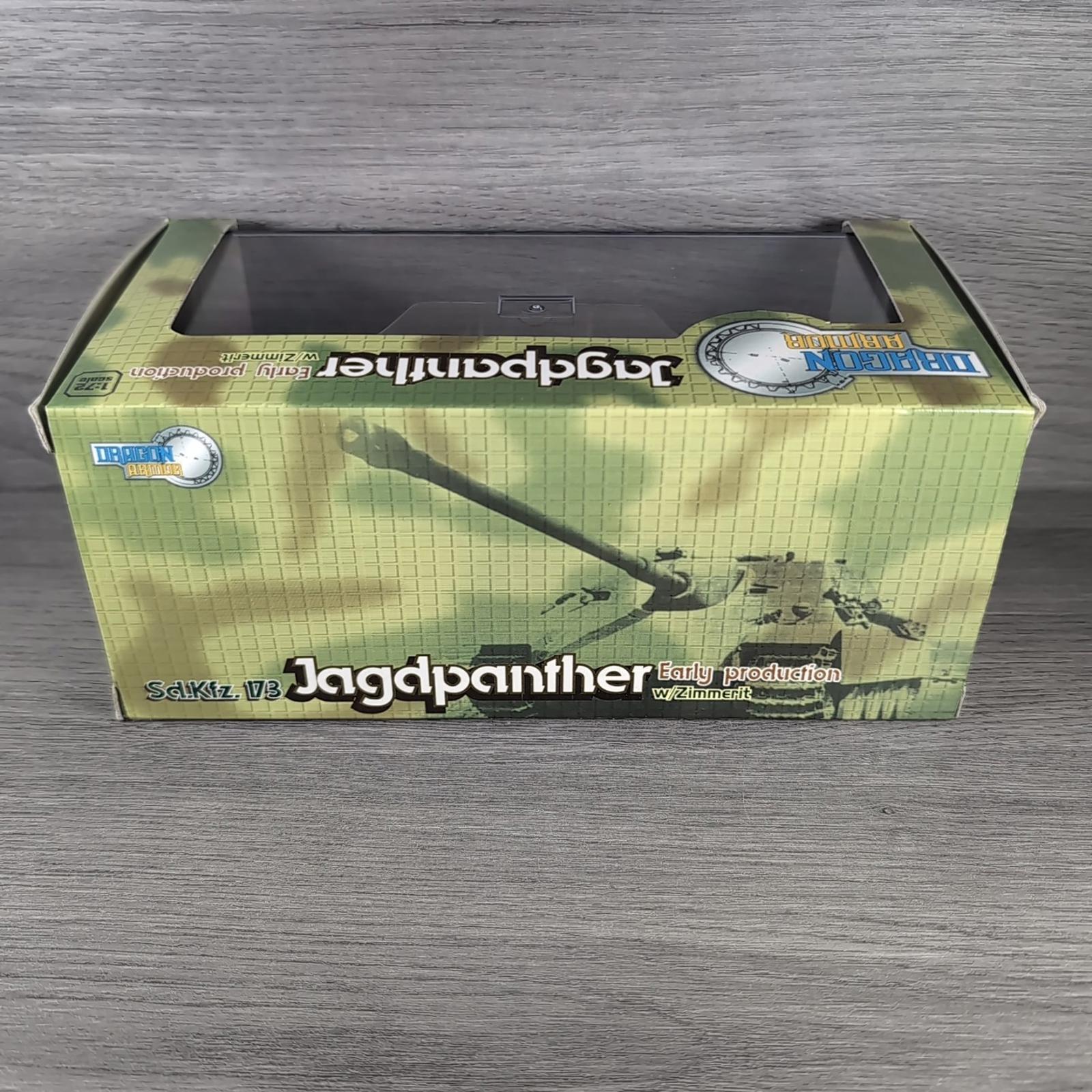 Dragon Armor Jagdpanther Eary Production w/Zimmerit France 1944 1:72 Scale Model