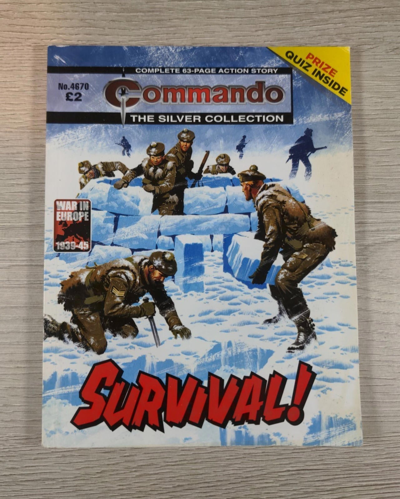 Commando Comic Issue Number 4670 Survival! – Retrorama UK
