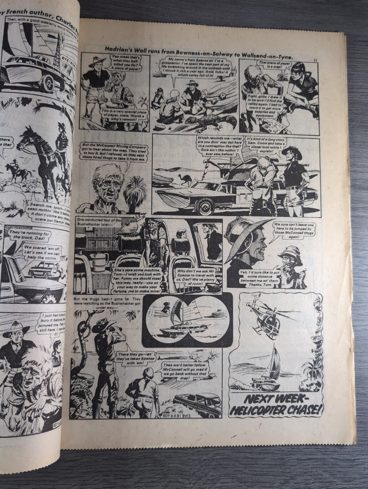 Buddy Comic Issue No 17 6th June 1981 Vintage Retro Comic
