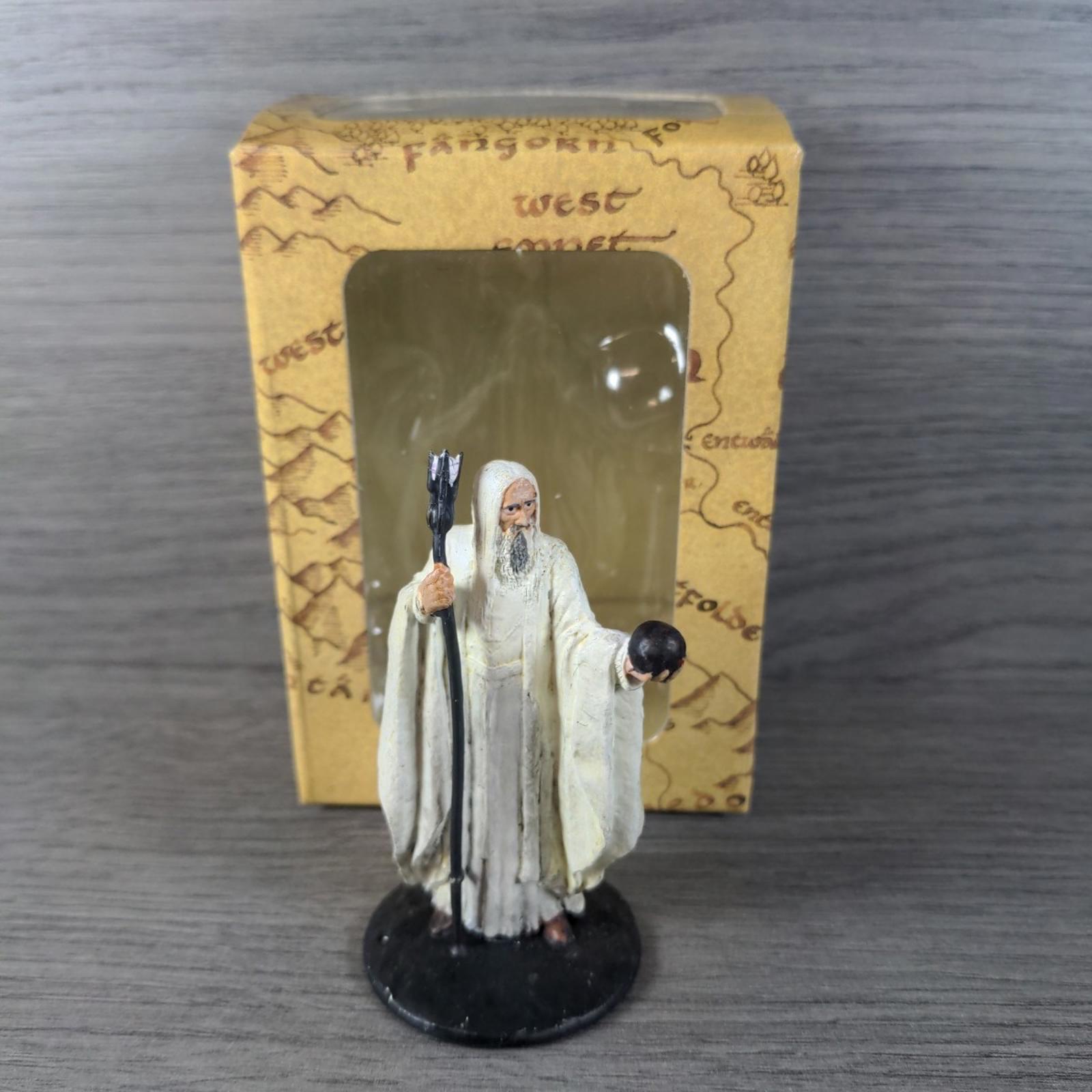 Eaglemoss Saruman Lord of the Rings Collectors Models Metal Figure 2006