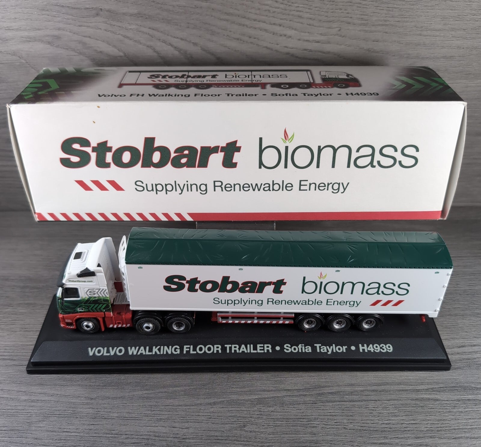 Atlas Editions Eddie Stobart Volvo FH Walking Floor Trailer Sofia Taylor H4939
